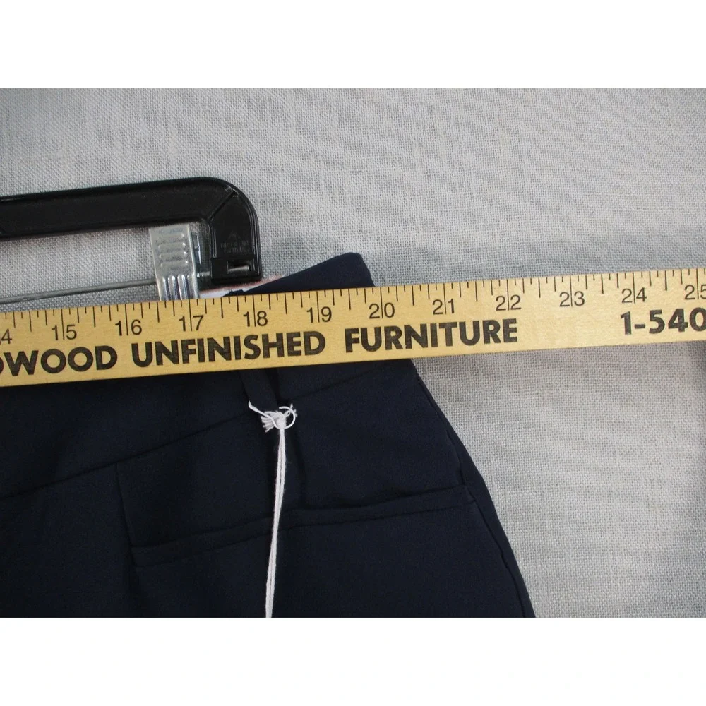 Lane Bryant Tailored Stretch Navy‎ Blue Dress Pants Trousers Womens 18R NWT